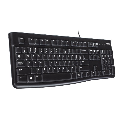 Bàn Phím Có Dây Logitech K120 - Hàng Chính Hãng Bảo Hành 3 Năm