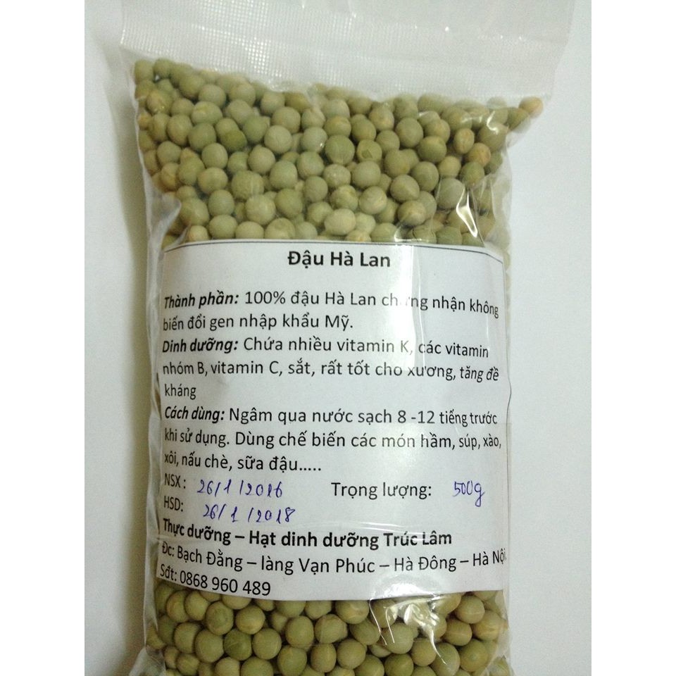 Đậu Hà Lan không biến đổi gen 200g
