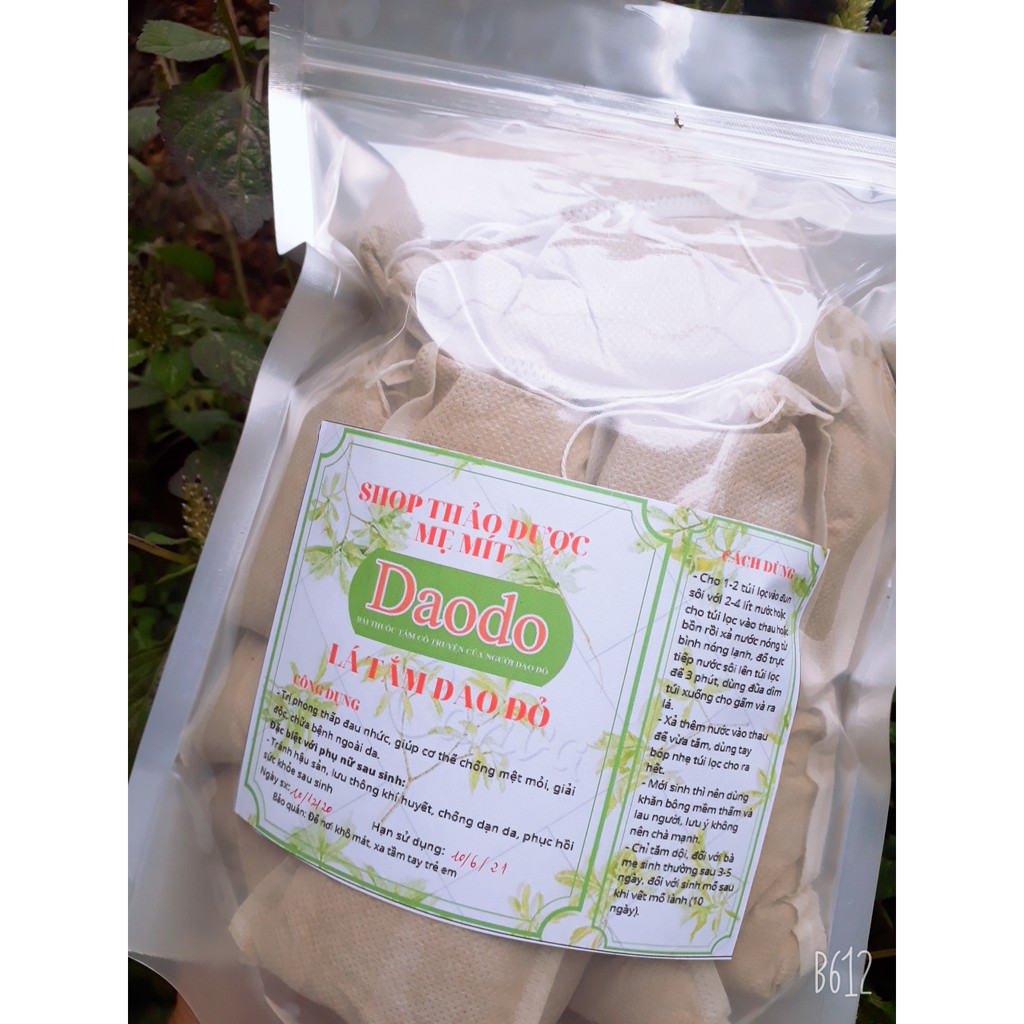 Lá tắm người dao đỏ