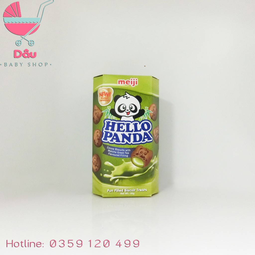 Bánh Gấu Meiji Hello Panda 5 vị