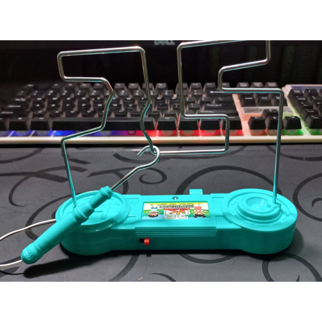 Bộ Đồ Chơi Mê Cung Va Chạm Điện, Thử Tài Khéo Léo Cho Bé, Đồ Chơi Giáo Dục Chạm Chuông Kêu 02022