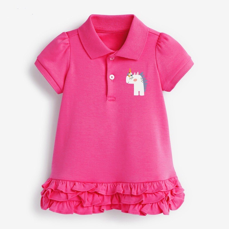 Váy polo Little Maven năng động cho bé