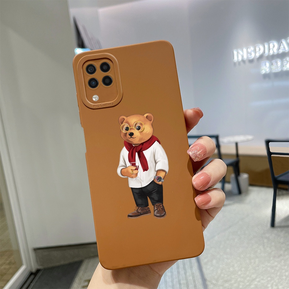 Ốp Điện Thoại TPU Mềm Hình Khủng Long Dễ Thương Cho Samsung Galaxy A11 A12 Samsung A12 SM-A125F A 12 2020 A 11