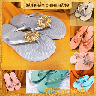[Tặng Charm Đá] - Dép Kẹp Nữ Siêu Bền Êm Chân Thái Lan