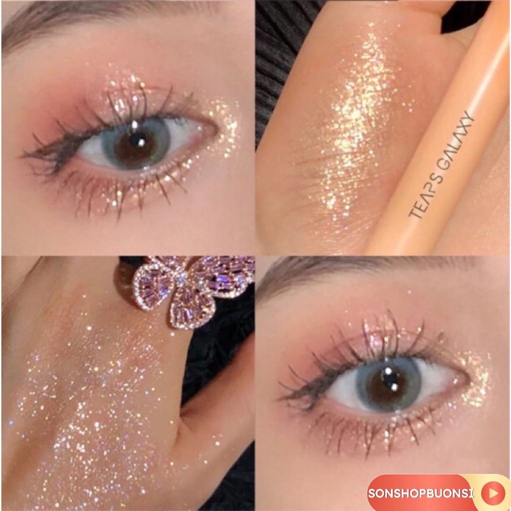 Bút nhũ mắt highlight bling dạng sáp Waterproof Tears Galaxy - Mới 2021