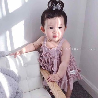 KEP TÓC GIẢ CÂY DỪA DỄ THƯƠNG CHO BÉ