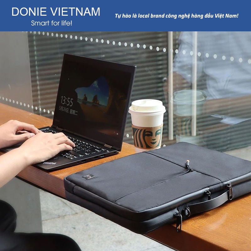 Túi chống sốc Wiwu Anpha Double Layer Sleeve cho Macbook