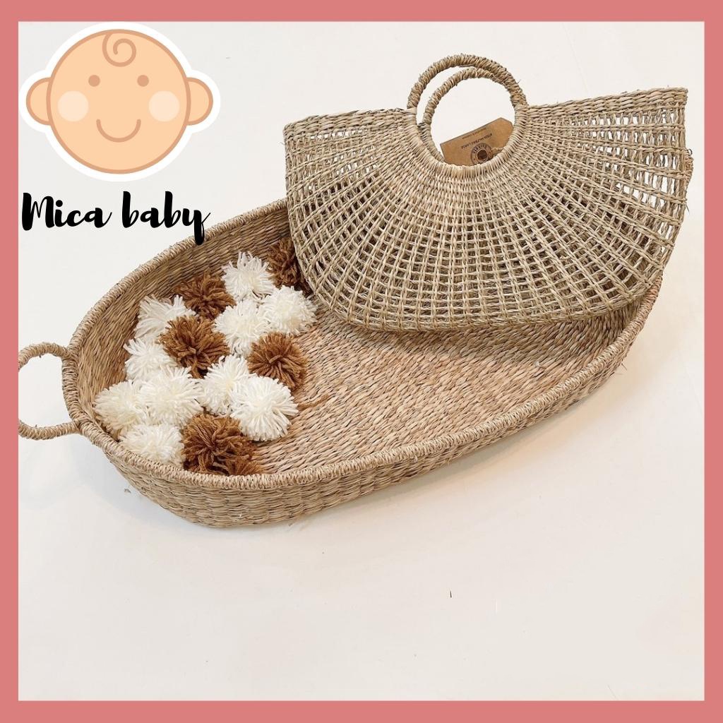 Túi cói vintage thời trang cho nữ