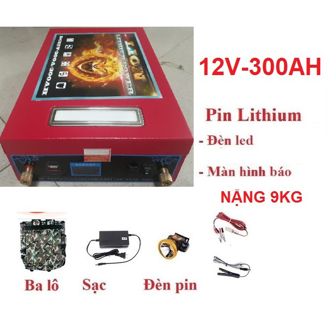 Pin lithium 12V - 300Ah - Pin lithium 12V - 300Ah