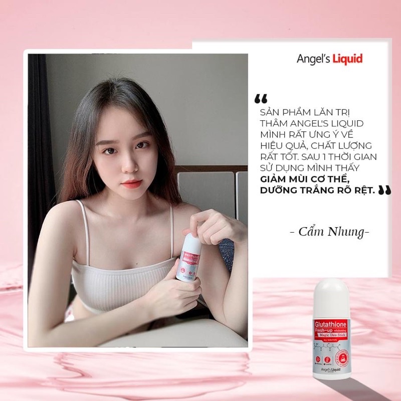 LĂN KHỬ MÙI GIẢM THÂM ANGEL’S LIQUID PLUS NIACINAMIDE FRESH DEODORANT | BigBuy360 - bigbuy360.vn