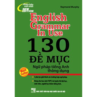 Sách - 130 Đề Mục Ngữ Pháp Tiếng Anh Thông Dụng