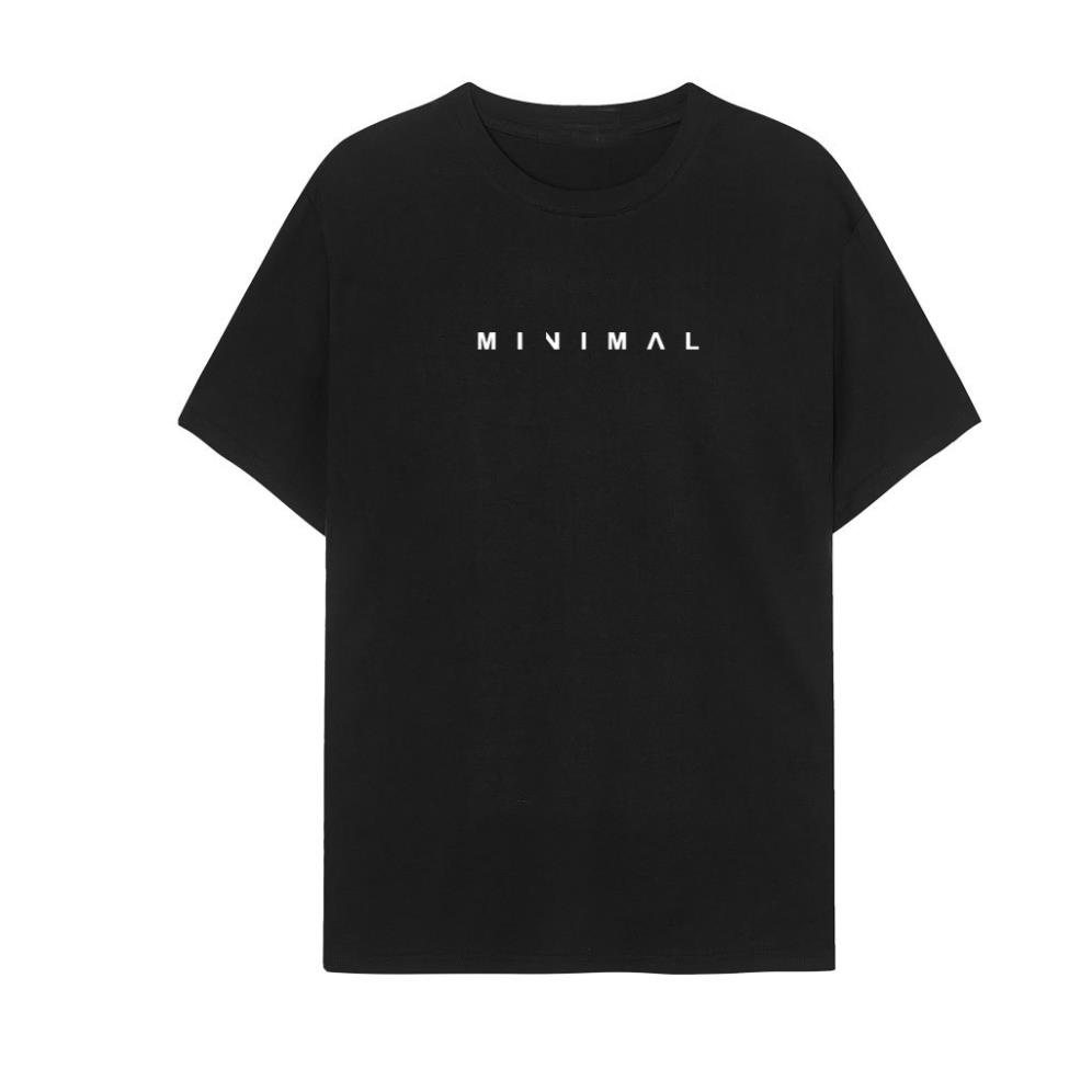Áo Thun Tay Lỡ Form Rộng Nam Nữ Dáng Suông TATO OFFICIAL In Chữ Minimal Cotton 4 Chiều