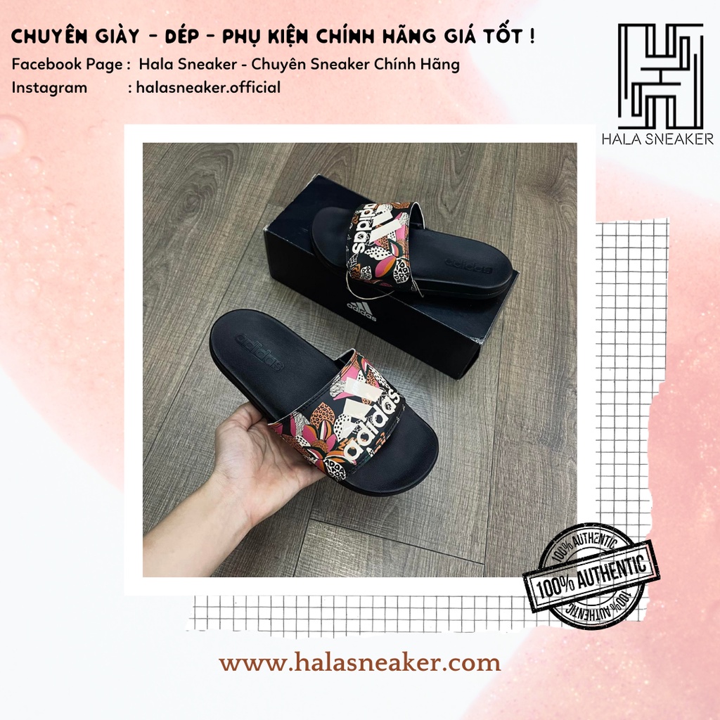 Dép Adidas Chính Hãng Adilette Comfort GZ2913 - Dép Quai Ngang Nam Nữ Authentic Slides - Hala Sneaker