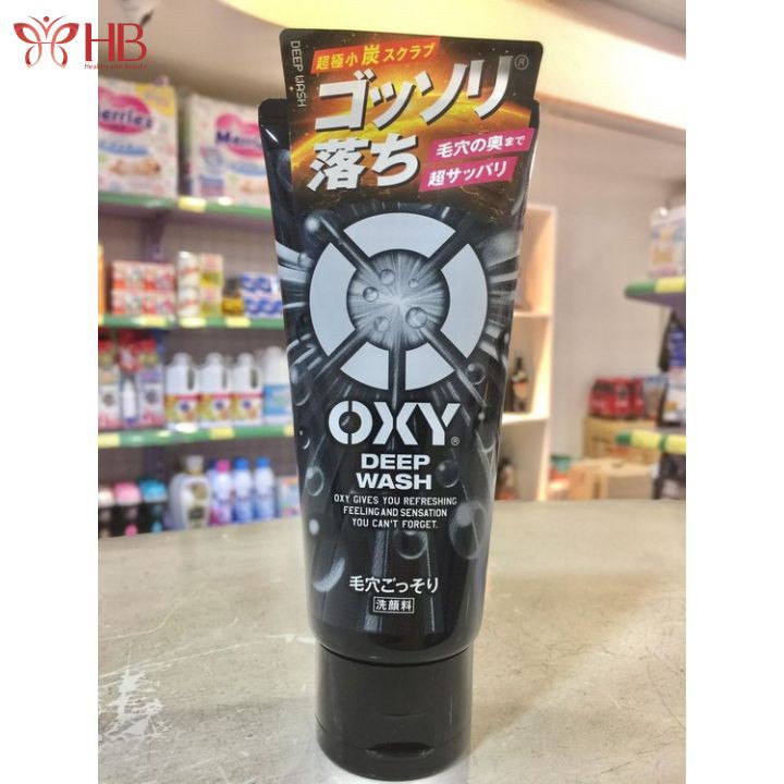 Sữa Rửa Mặt Oxy Deep Wash Nhật Bản 130g