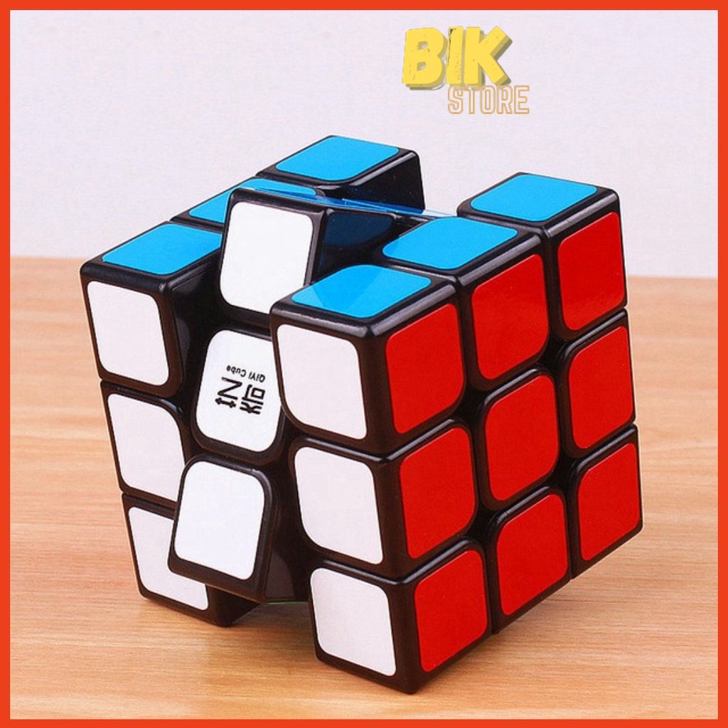 Robik Rubik 3x3 Qiyi Sail Viền Đen 3 Tầng Khối Lập Phương RB02