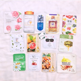 Combo mặt nạ trái cây 2