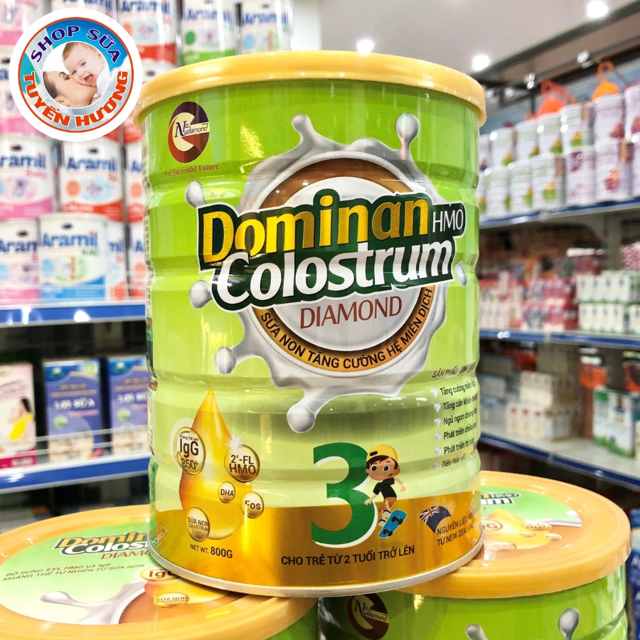 Sữa Dominan Colostrum HMO số 1,2,3 Hộp 800g & 400g Chính Hãng