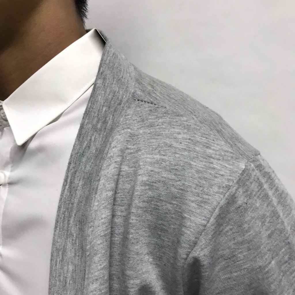 Áo cardigan nam cổ V mỏng dáng ôm kiểu Hàn Quốc