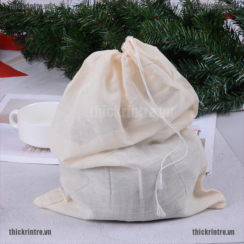 <Hot~new>Reusable Nut Almond Milk Strainer Bag Tea Coffee juices Filter Cheese Mesh Cloth