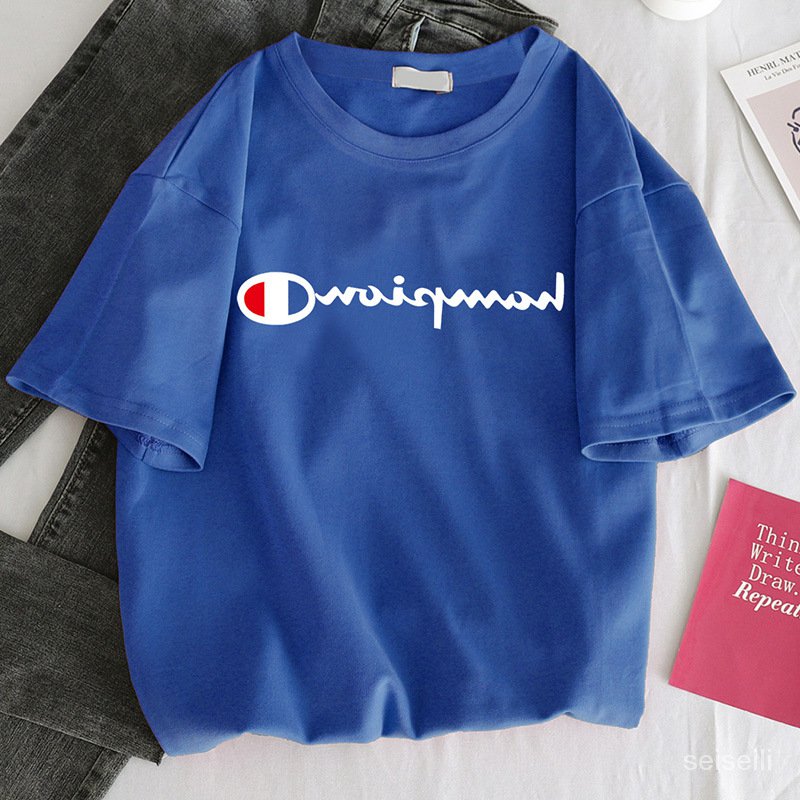 Áo thun tay lỡ dáng rộng in logo mới năm 2021 thời trang cho nữ | BigBuy360 - bigbuy360.vn