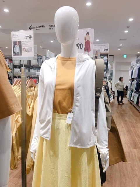 [Mã MASK2630K giảm 15% tối đa 30K đơn từ 99K] ÁO CHỐNG NẮNG LÀM MAT AIRISM UNIQLO CHÍNH HÃNG | BigBuy360 - bigbuy360.vn
