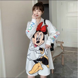 ĐẦM SƠMI MICKEY (KÈM HÌNH THẬT)