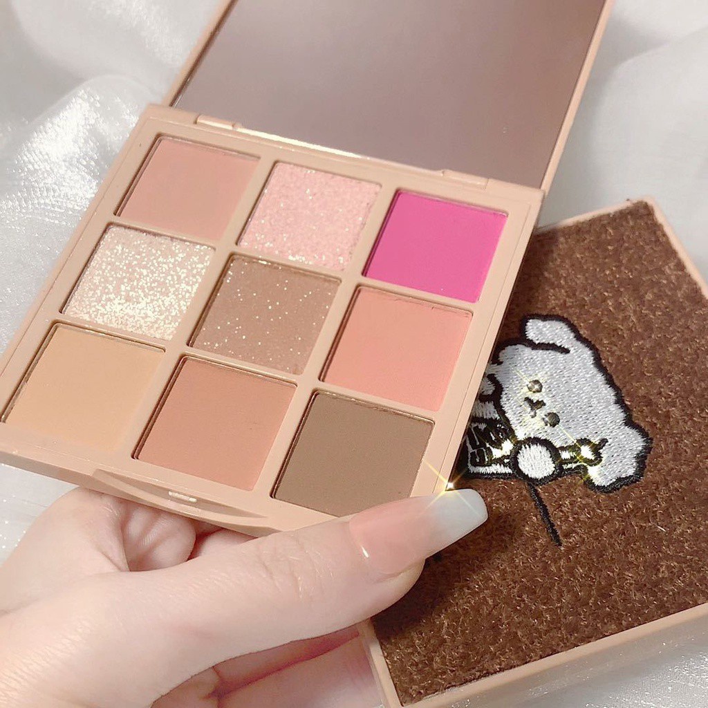 [Hàng mới về] Bảng phấn mắt VonGee 9 màu sắc hiệu ứng lì/ ánh nhũ trang điểm phong cách | BigBuy360 - bigbuy360.vn