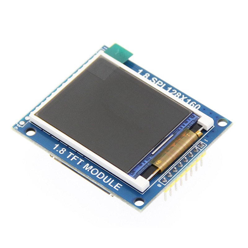 1.8 inch 128 * 160 Serial SPI TFT LCD Module Display + PCB Adapter Nguồn IC Ổ cắm SD cho Arduino 1.8 '' 128x160