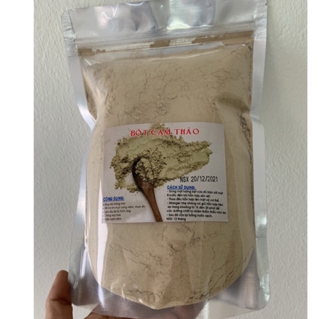 Bột cam thảo gói 500g tắm trắng hiệu quả