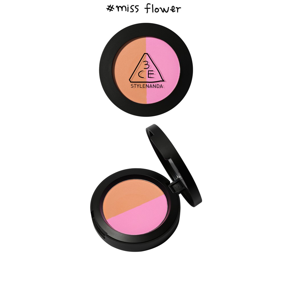 Phấn má hồng 2 màu  Duo Color Face Blush