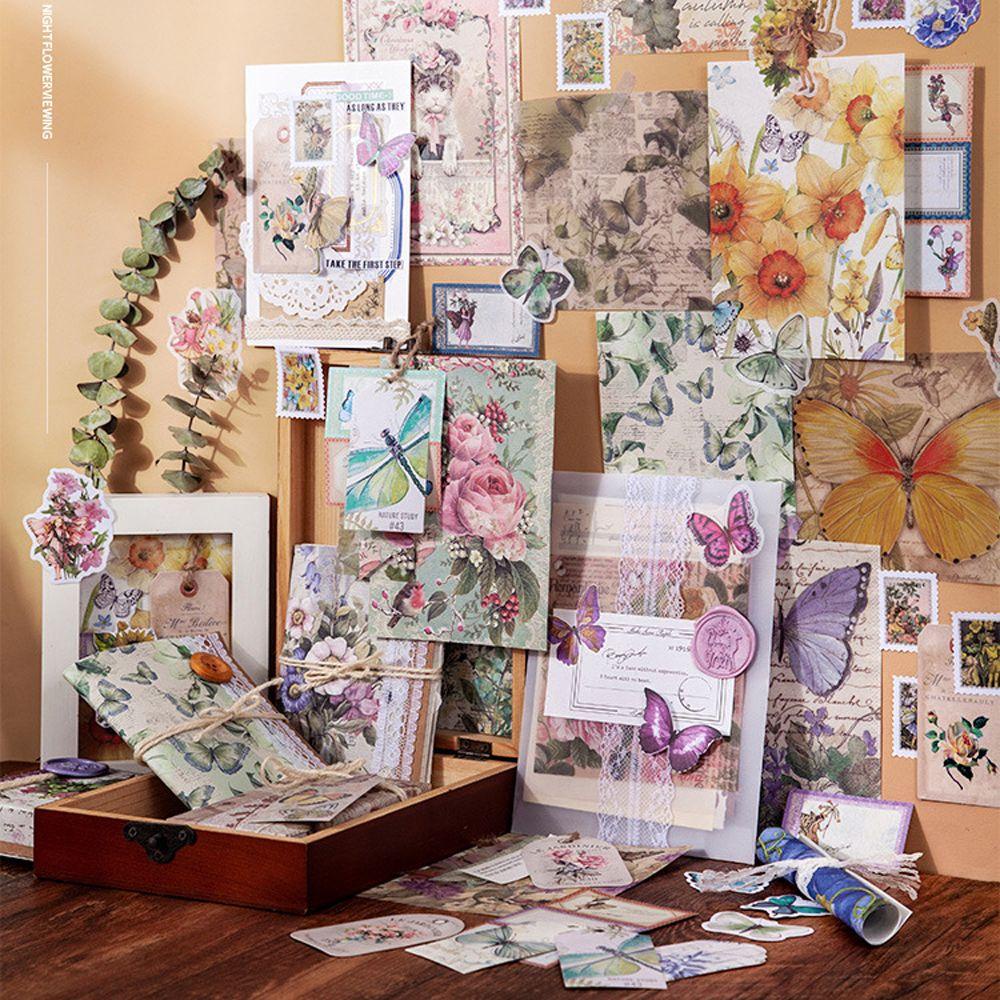 Giấy Dán Trang Trí Sổ Lưu Niệm Phong Cách Vintage