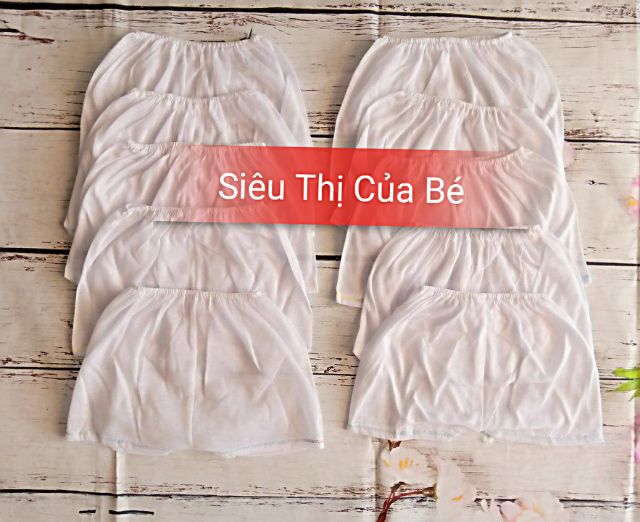 Quần cộc chục mỏng thoáng mát cho bé