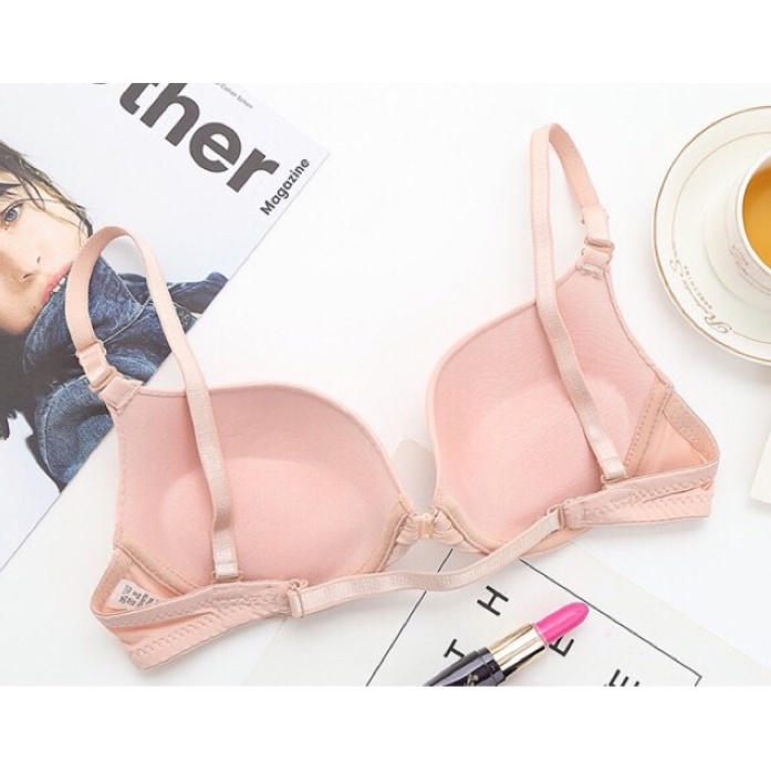 Áo ngực có gọng cao cấp cài trước có gọng dây nhỏ mút đệm mỏng nâng ngực AOLOT10