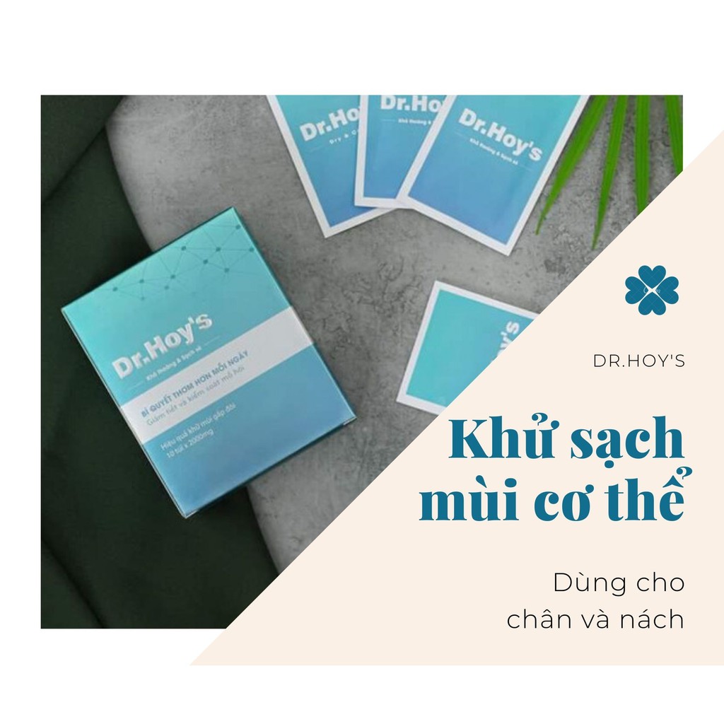 Khử mùi hôi chân, hôi nách thảo dược Dr.hoy's