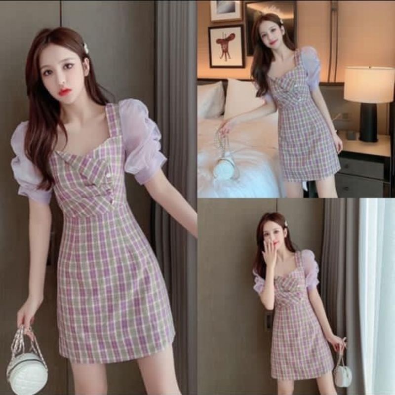 Nhập Khẩu Hàn Quốc Đầm maxi Hàn Quốc Cổ Điển Nhập Khẩu Từ Hàn Quốc Đầm midi mini maxy Nhập Khẩu Từ Hàn Quốc