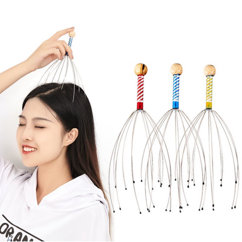 Dụng cụ massa da đầu,thư giản thoải mái TP014