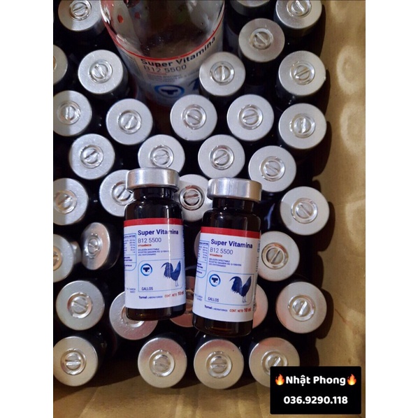 SUPER VITAMINA B12-5500 -  “Chai 10ml”