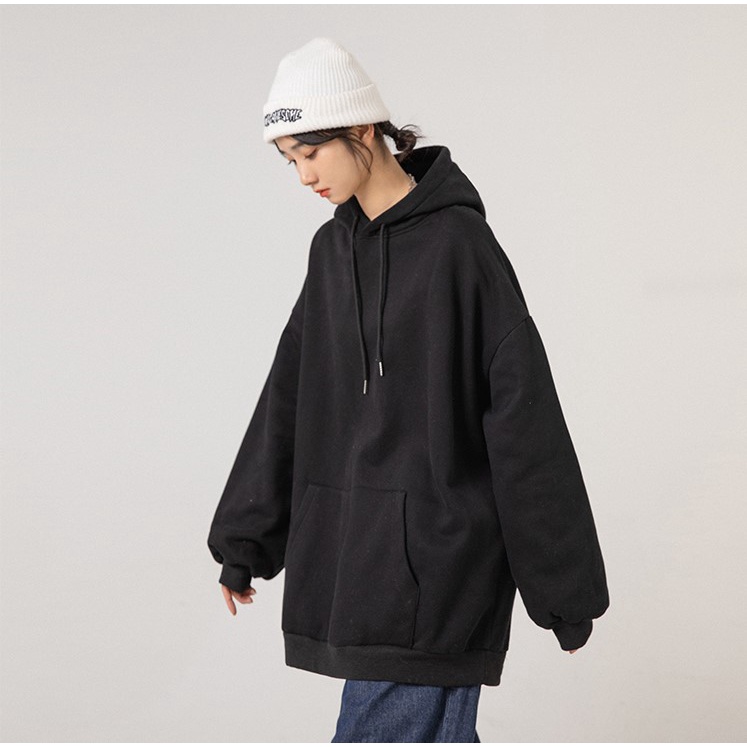 Áo Hoodie Basic trơn, thun nỉ dày dặn, hàng đẹp chuẩn xuất khẩu