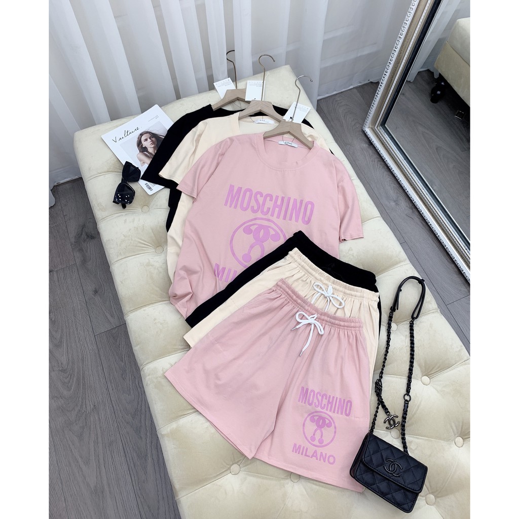 Set đồ nữ cá tính, set quần sóc áo thun đi chơi sang chảnh mùa hè đẹp 8A00104 | BigBuy360 - bigbuy360.vn