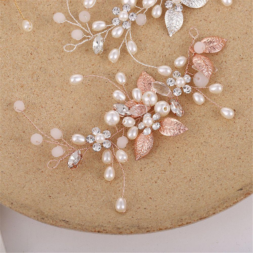 Băng Đô Cài Tóc Cho Đám Cưới|Trâm Cài Tóc Handmade Cho Cô Dâu