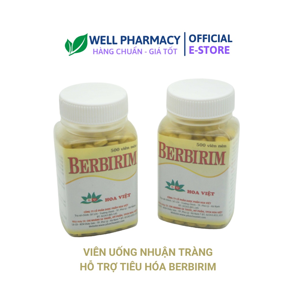 BER.BERIN 5mg lọ 500 viên