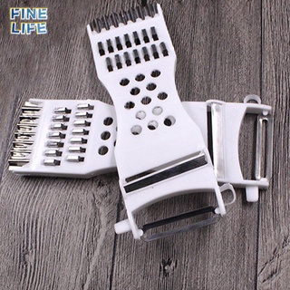 [12.24]PP+ Stainless Steel Large Multi-Functional Vegetable Cutter Five-in-One Peeler