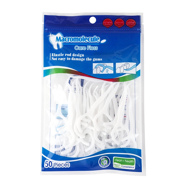 Dụng Cụ Tăm Chỉ Nha Khoa Bằng ABS Kèm Hộp Đựng Tiện Dụng Ốp