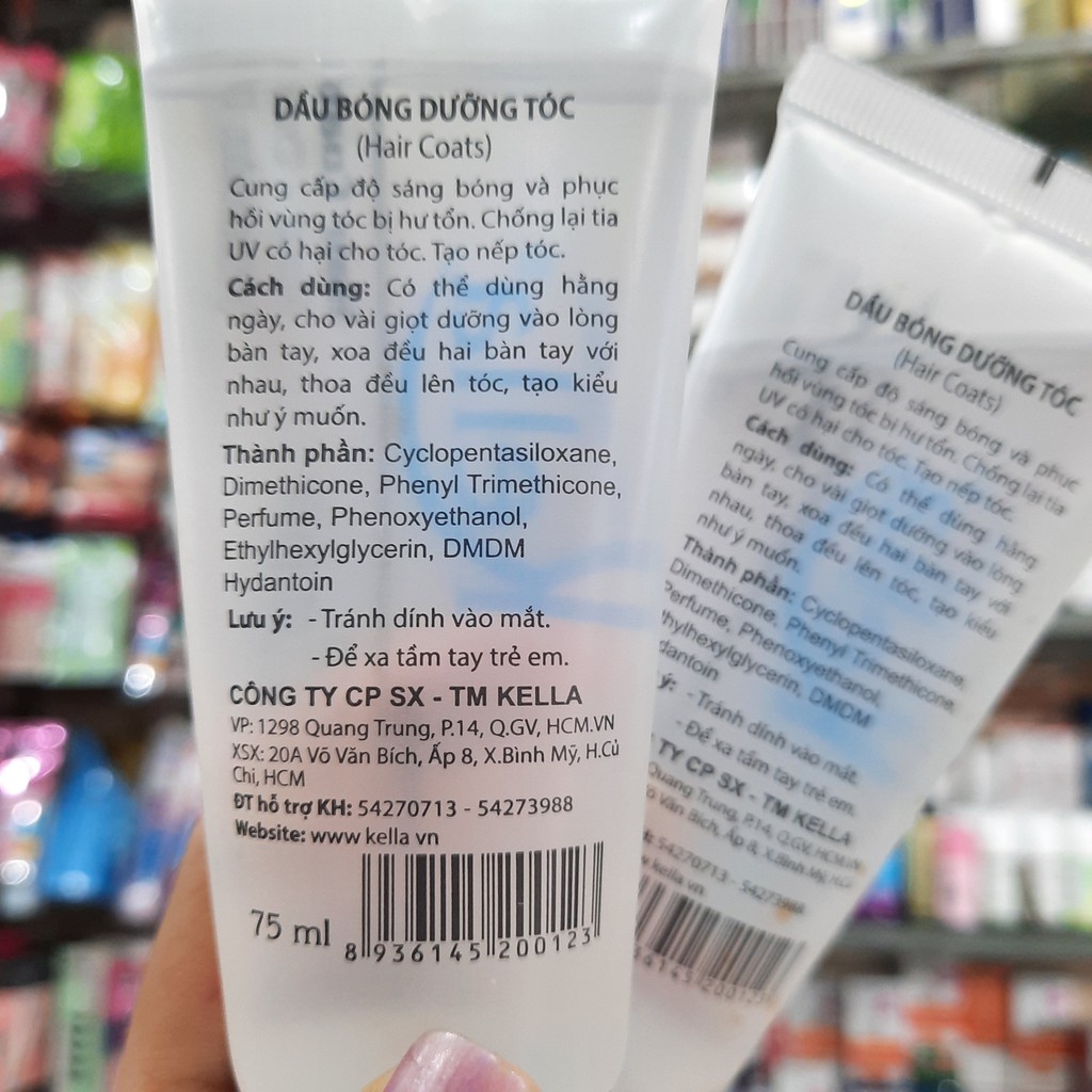 Dầu dưỡng bóng tóc Kella 75ml