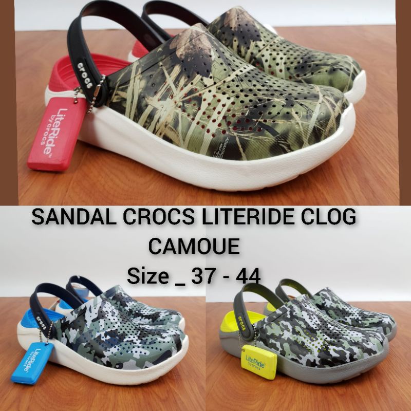 Dép crocs LITERIDE CLOG CAMOUE