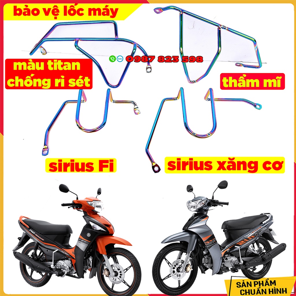 Bảo Vệ Lốc Máy Sirius Titan Cho Xe Sirius Rc Xăng Cơ