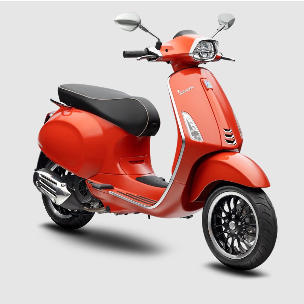 Xe Máy Vespa Sprint 125 ABS LED Màu Cam