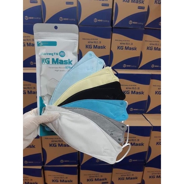 KHẨU TRANG Y TẾ 4D KG Mask KF94