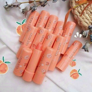 son dưỡng môi trái đào