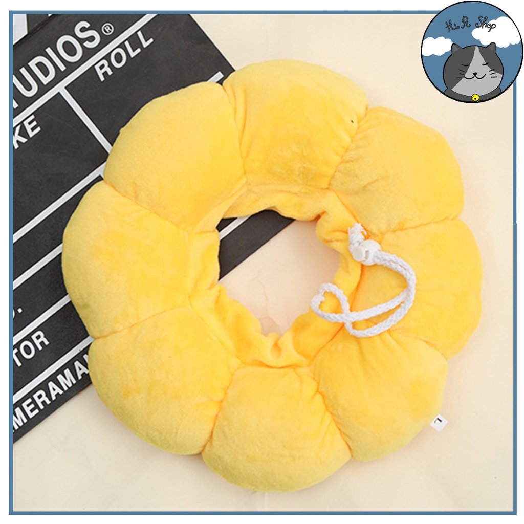 Loa Chống Liếm, Gối Chống Liếm Cho Chó Mèo Bằng Vải Bông Siêu Cute